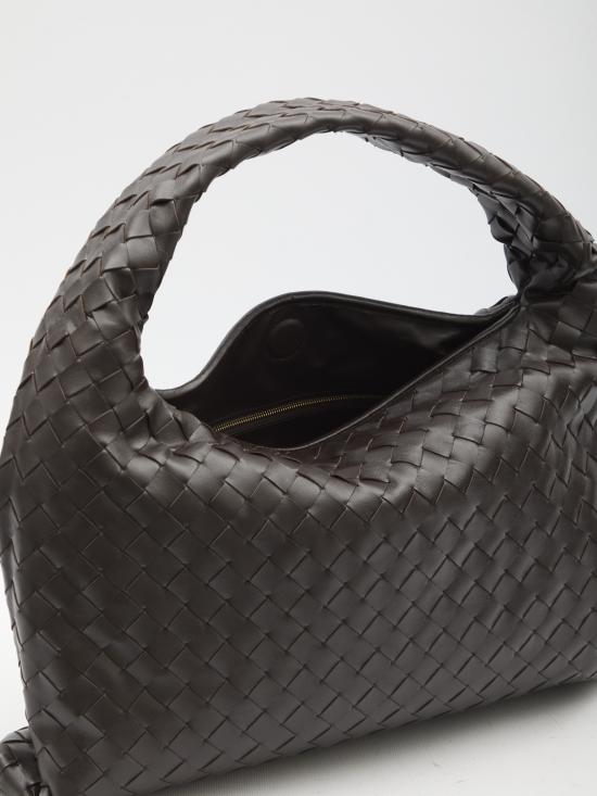 25FW 보테가베네타 스몰 홉 숄더백 796262V3IV1 2190 BROWN - BOTTEGA VENETA