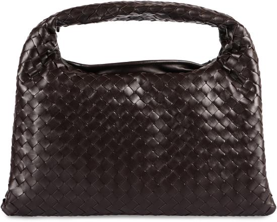 25FW 보테가베네타 스몰 홉 숄더백 796262V3IV1 2190 BROWN - BOTTEGA VENETA