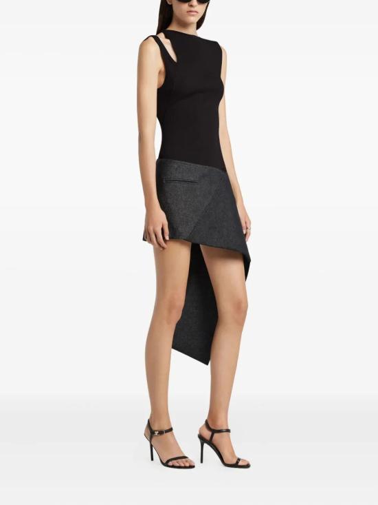 25FW 쿠레쥬 민소매 티셔츠 425JDE146JS0194 9999 BLACK - COURREGES