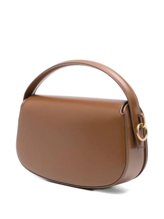 25FW 생로랑 볼테르 하프문백 8373820SX0W 2536 BROWN - SAINT LAURENT