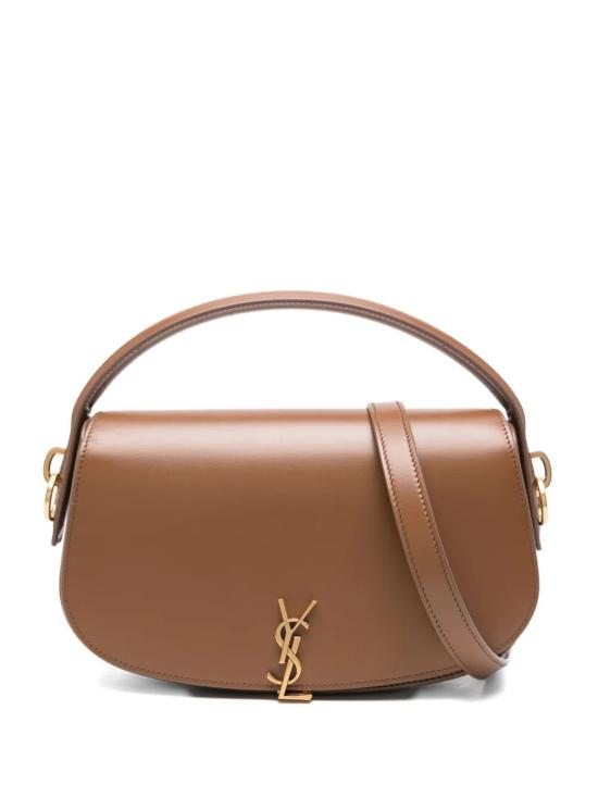 25FW 생로랑 볼테르 하프문백 8373820SX0W 2536 BROWN