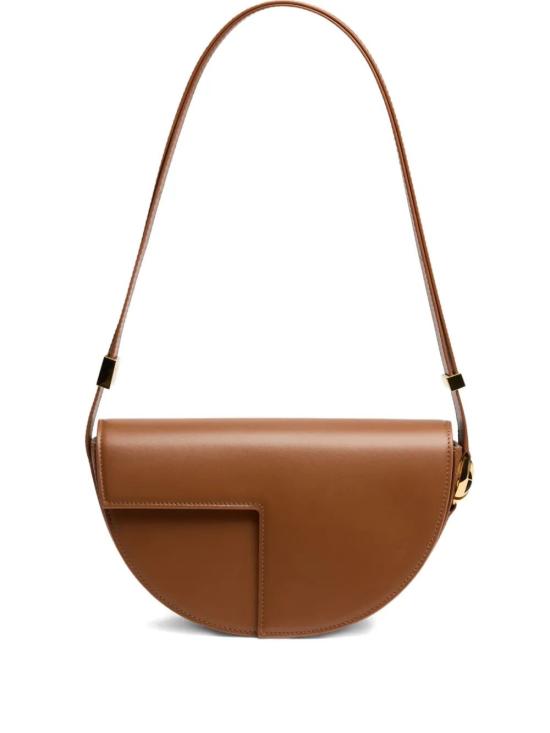25FW 파투 하프문 레더 숄더백 BA0225000 121B BROWN