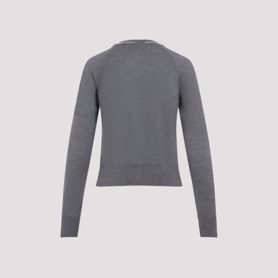 25FW 시몬로샤 가디건 KMK13B0647 CHARCOAL GREY - SIMONE ROCHA