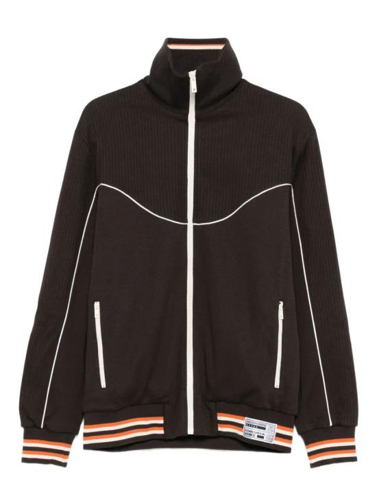 25FW 골든구스 니트 트랙수트 집업 자켓 GUP02335P00214955259 brown - GOLDEN GOOSE