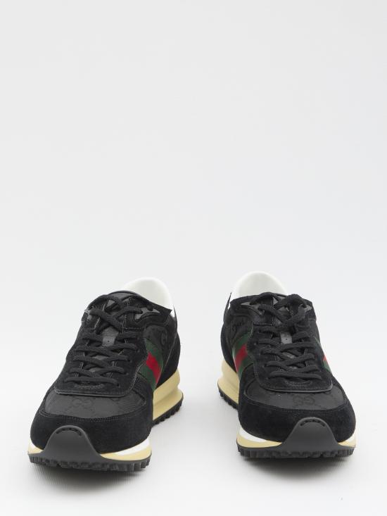 25FW 구찌 리 모션 남성 스니커즈 832461AAEW31042 black - GUCCI