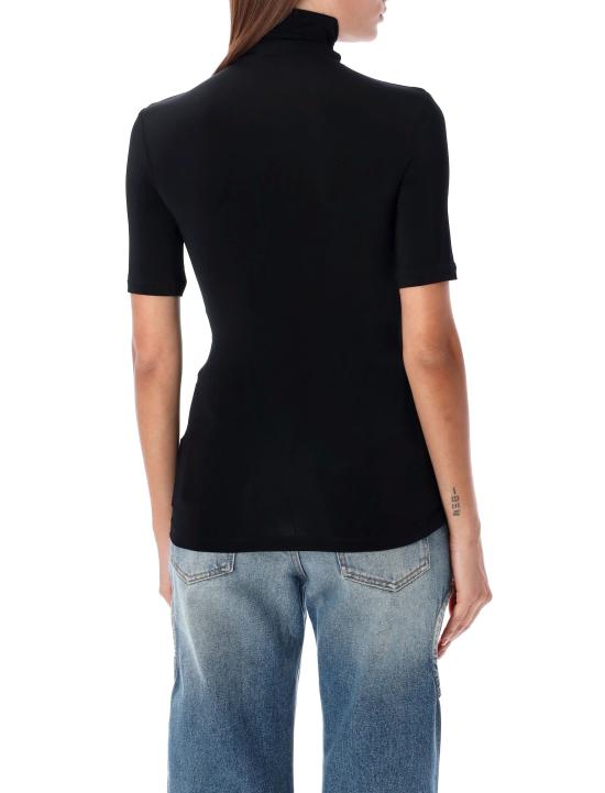 25FW 오프화이트 반팔 티셔츠 OWAD137C99JER002 1001 BLACK - OFF WHITE