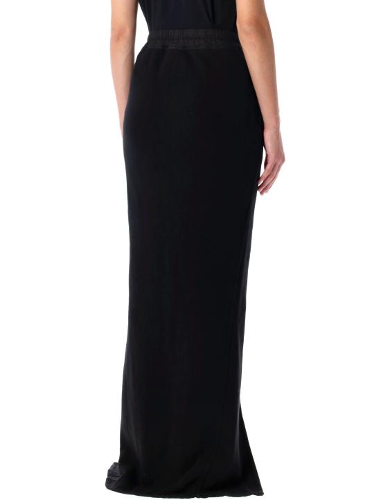 25FW 릭 오웬스 롱 스커트 DS02E7333FSL 09 BLACK - RICK OWENS