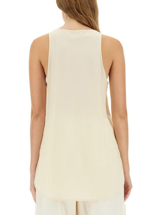  르메르 민소매 티셔츠 TO1331 LF1370WH014 IVORY - LEMAIRE