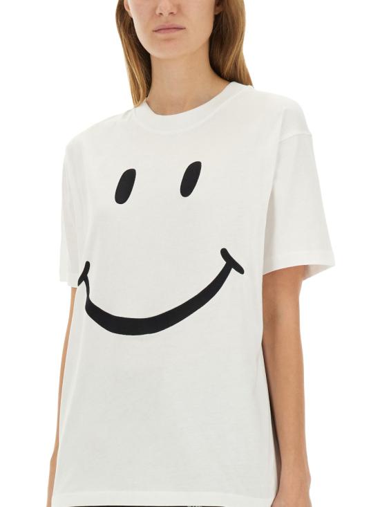 25FW 모스키노 반팔 티셔츠 07125441 1001 WHITE - MOSCHINO
