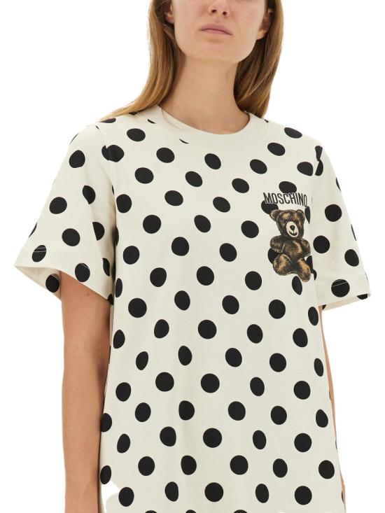 25FW 모스키노 미디 원피스 04435442 2003 IVORY - MOSCHINO