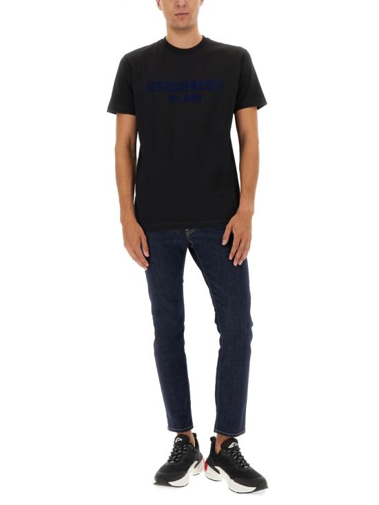 25FW 디스퀘어드2 반팔 티셔츠 S74GD1418 D20020974 BLACK - DSQUARED2