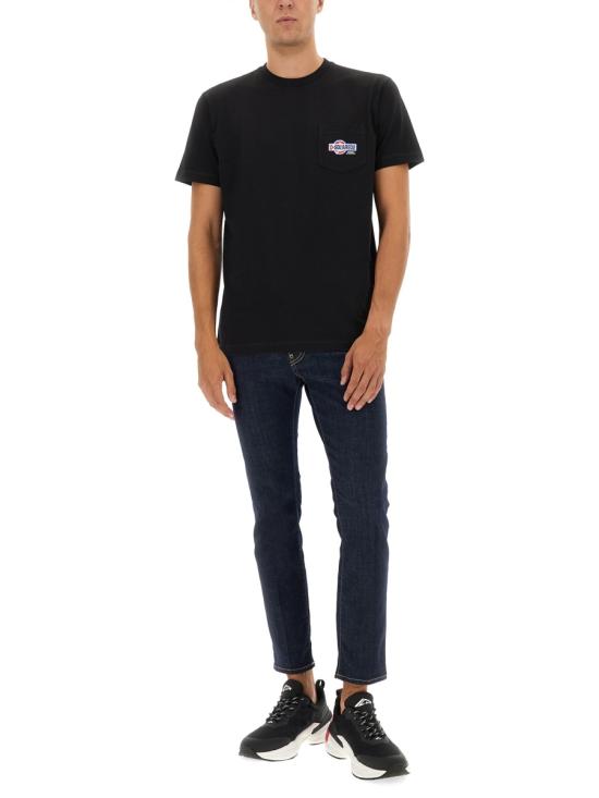 25FW 디스퀘어드2 반팔 티셔츠 S74GD1449 D20020900 BLACK - DSQUARED2