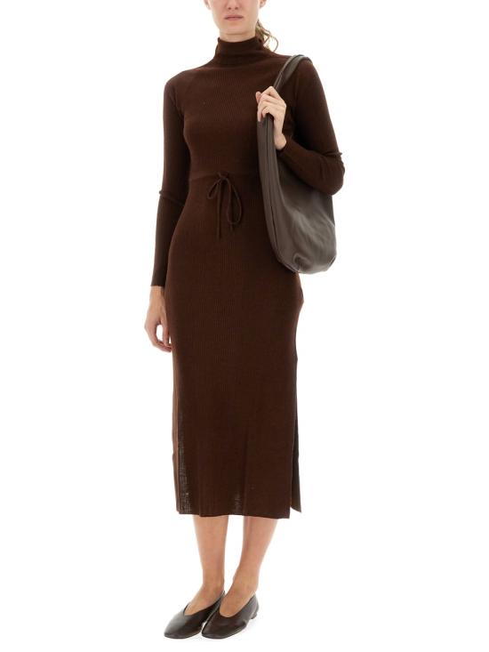 25FW 아페쎄 미디 원피스 WVBEGF35208 CAA BROWN - A.P.C.