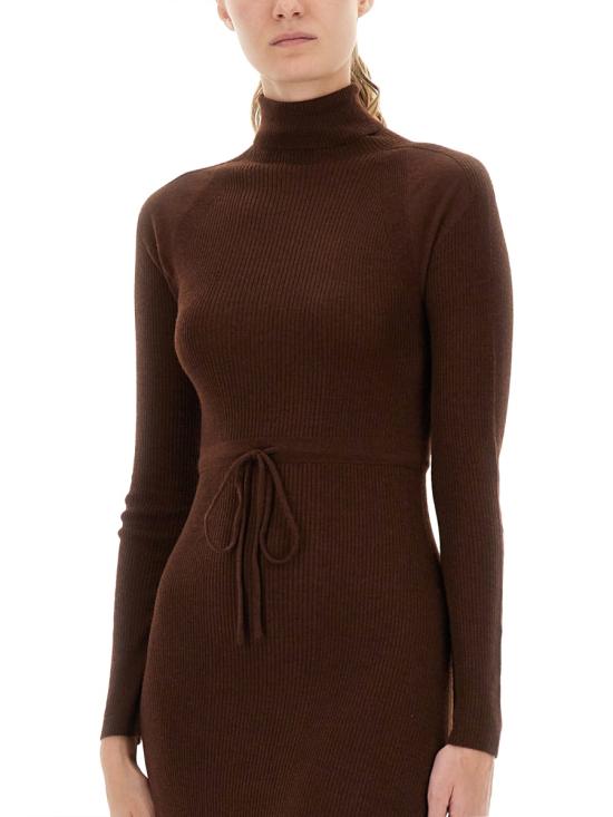 25FW 아페쎄 미디 원피스 WVBEGF35208 CAA BROWN - A.P.C.