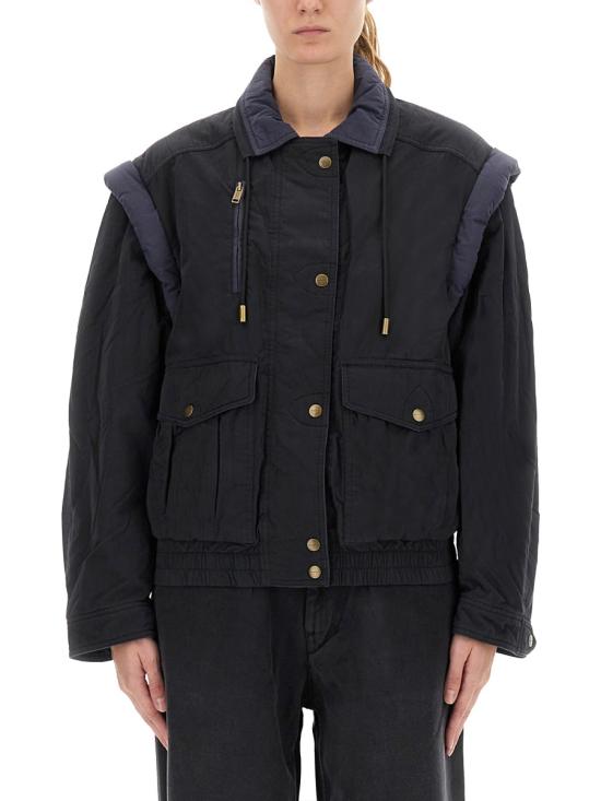 25FW 이자벨마랑에뚜왈 자켓 VE0523FA C3G01E02FK BLACK