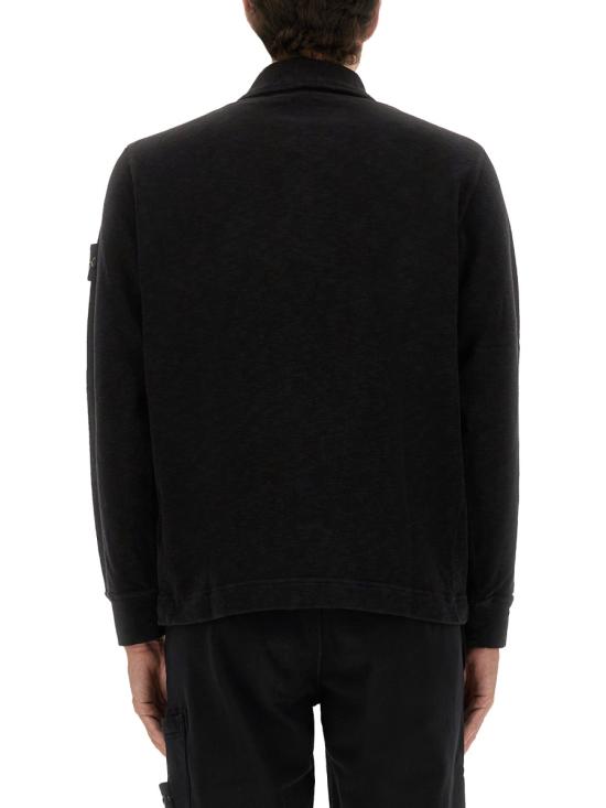 25FW 스톤 아일랜드 긴팔 티셔츠 6100054 S0238V0029 BLACK