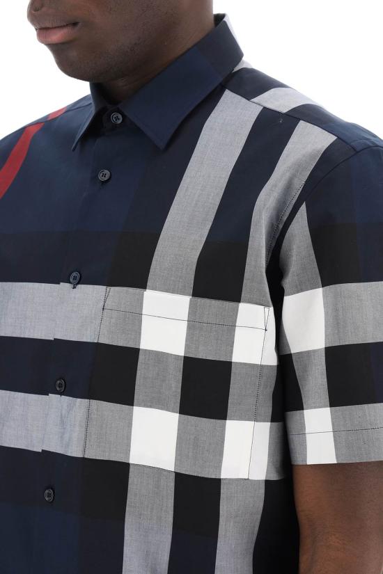  버버리 체크 코튼 셔츠 8079592 A1960 CHECKED - BURBERRY