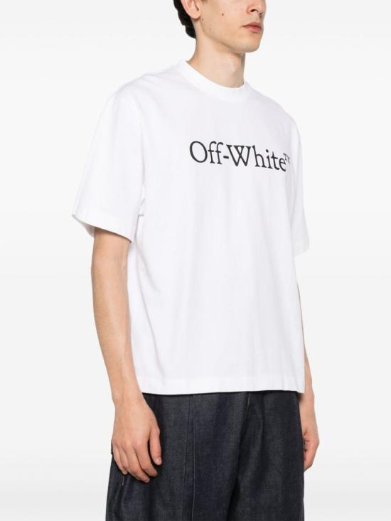 25FW 오프화이트 반팔 티셔츠 OMAA120C99JER0080110 WHITE - OFF WHITE
