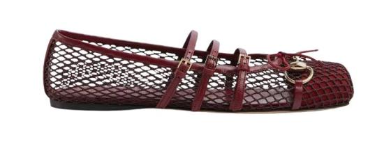 25FW 구찌 홀스빗 플랫 슈즈 835077FAEQZ6207 BORDEAUX