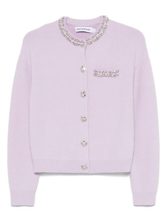 25FW 셀프 포트레이트 가디건 085CLLILAC