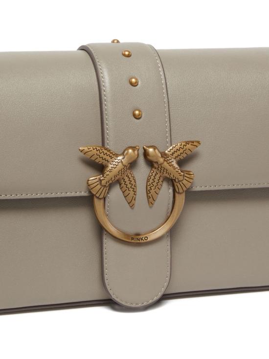 25FW 핑코 크로스백 104524A0QOI68Q NOCE ANTIQUE GOLD - PINKO