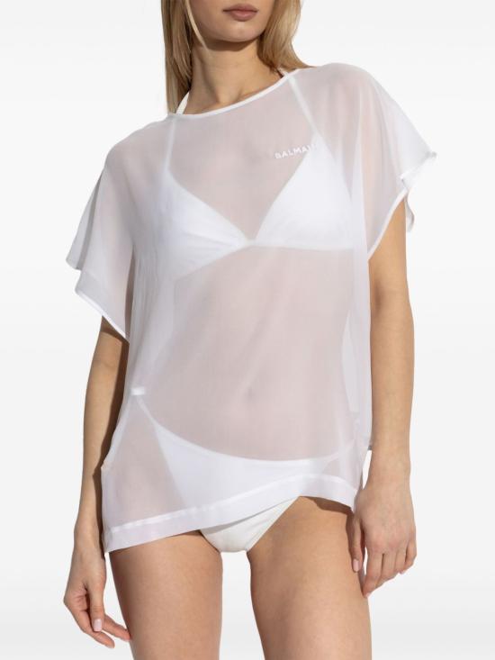 25SS 발망 반팔 티셔츠 BKM432300100 - BALMAIN