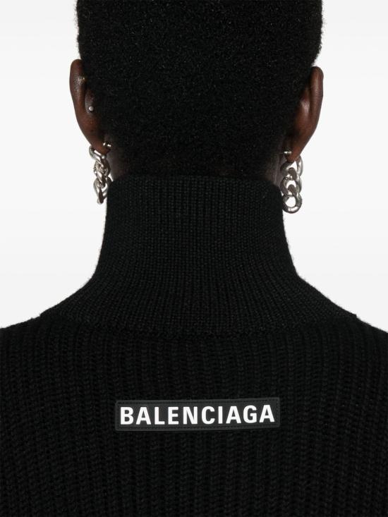  발렌시아가 코트 773596T16841000 BLACK - BALENCIAGA