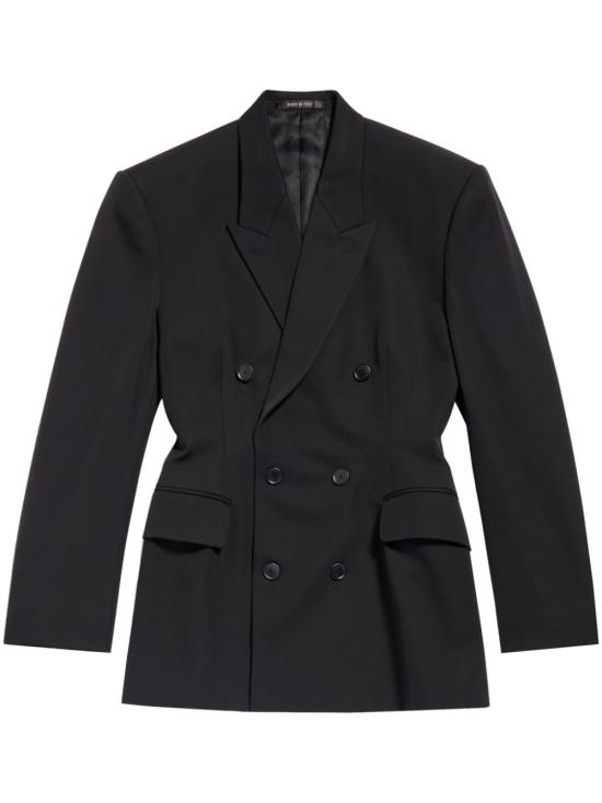  발렌시아가 수트 자켓 773357TNT391000 BLACK