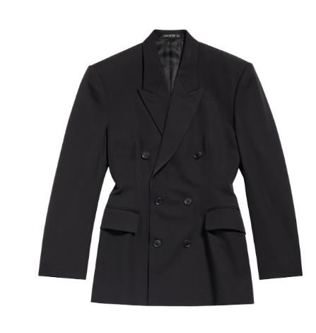  발렌시아가 수트 자켓 773357TNT391000 BLACK - BALENCIAGA