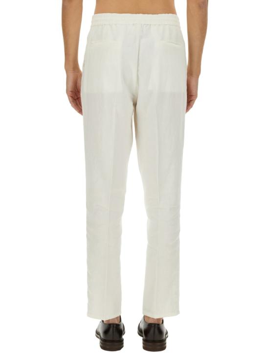  브루넬로 쿠치넬리 스트레이트 팬츠 M236PE1710 C2200 WHITE - BRUNELLO CUCINELLI