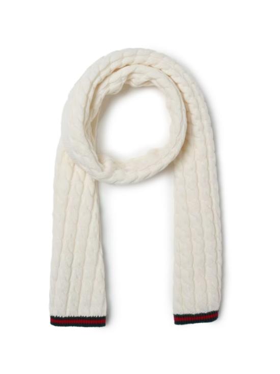 25FW [키즈] 구찌 넥워머/머플러/스카프 828913 4K2069166 White