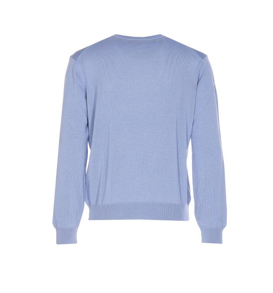 25FW 메종키츠네 스웨터 PM00801KT1181 0331 Purple - MAISON KITSUNE