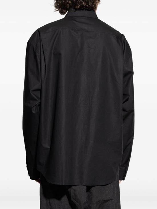 25FW 발렌시아가 긴팔 셔츠 839219 TRM281000 Black - BALENCIAGA