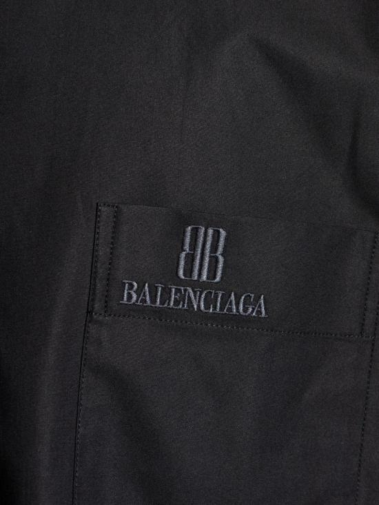 25FW 발렌시아가 긴팔 셔츠 839219 TRM281000 Black - BALENCIAGA