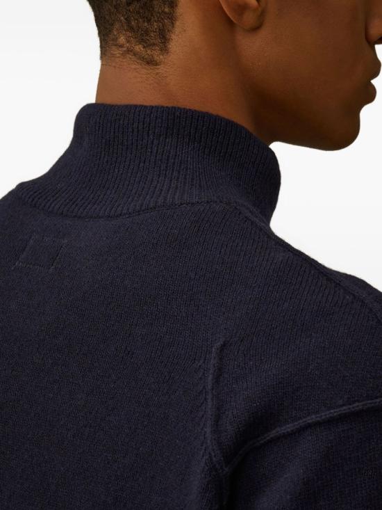 25FW 씨피 컴퍼니 스웨터 RFCMKN709A 110149A888 Blue - C.P. COMPANY