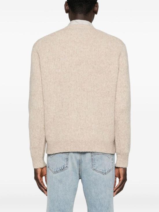 25FW 선플라워 Yak 야크 크루넥 스웨터 3033 15 Beige - SUNFLOWER