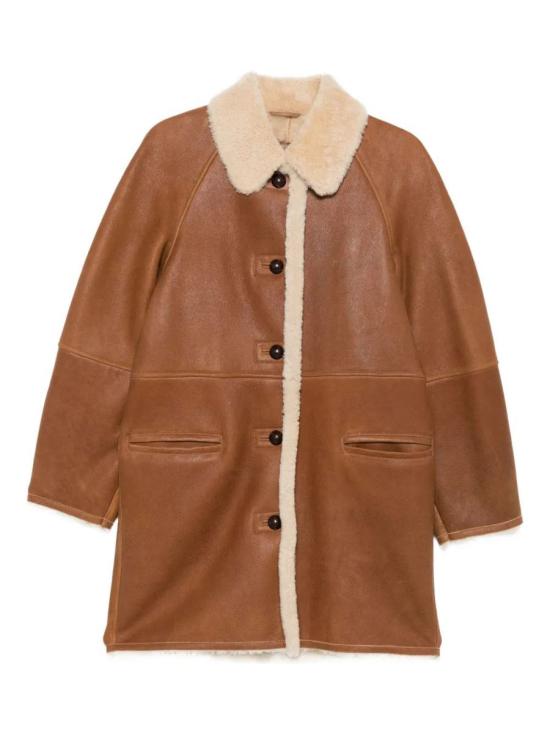 25FW 이자벨마랑 베르시 버튼 코트  MA0452FAC3A03I 50CO COGNAC Brown