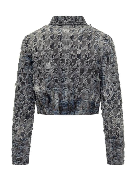 25FW 디젤 자켓 A215390CEBL 02 Black - DIESEL