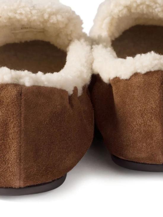 25FW 미우미우 뮬/슬리퍼 5D341EFZF05Z0G F0324 CACAO Brown