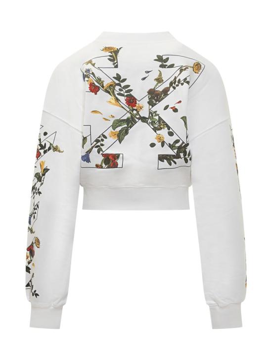 25FW 오프화이트 스웨터 OWBA079F25FLE001 0110 WHITE - OFF WHITE