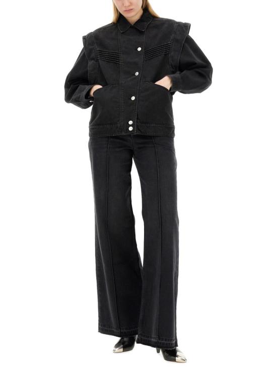  이자벨마랑 데님 팬츠 PA0266FB B1H09I01BK Black - ISABEL MARANT