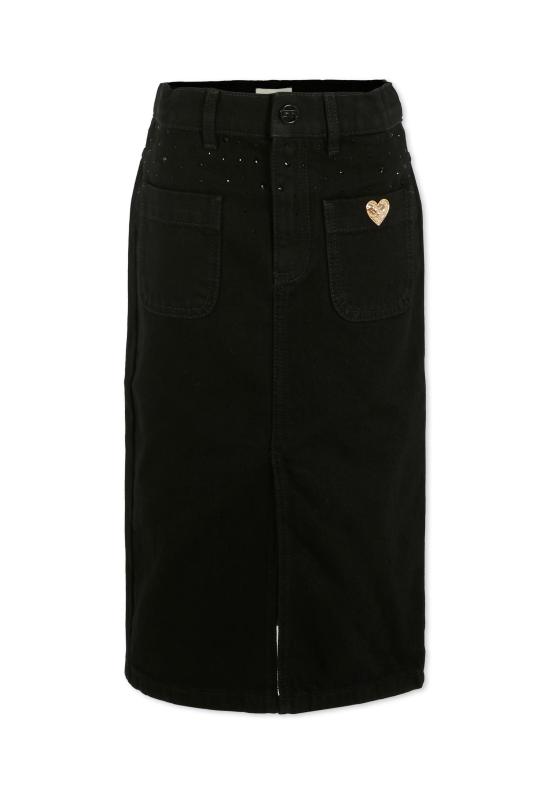 25FW [키즈] 소니아리키엘 스커트 A00366 09B BLACK - SONIA RYKIEL