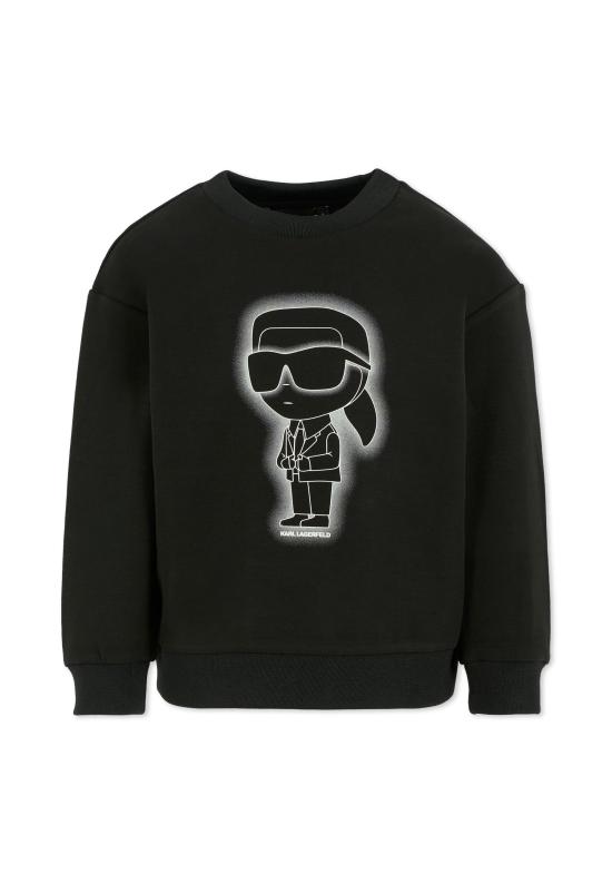 25FW [키즈] 칼라거펠트 니트/스웻셔츠 Z30637 09B BLACK