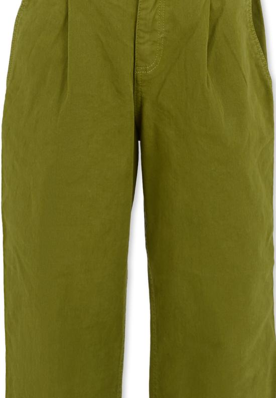 25FW [키즈] 겐조 스트레이트 팬츠 K61439 64T GREEN - KENZO