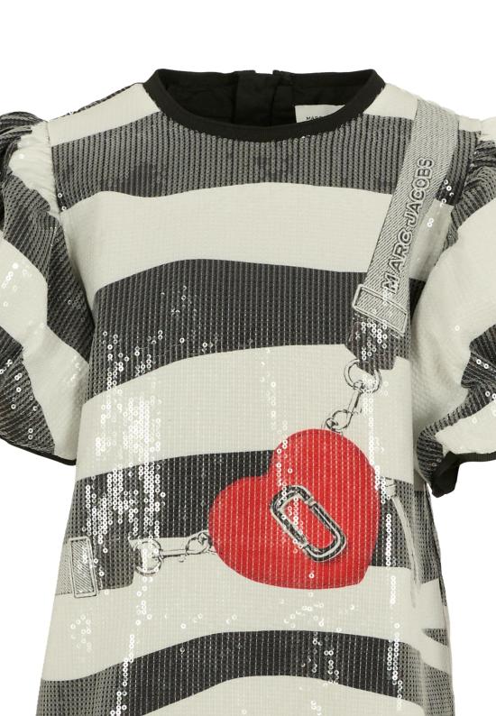 25FW [키즈] 마크제이콥스 원피스 W60601 09B BLACK - MARC JACOBS