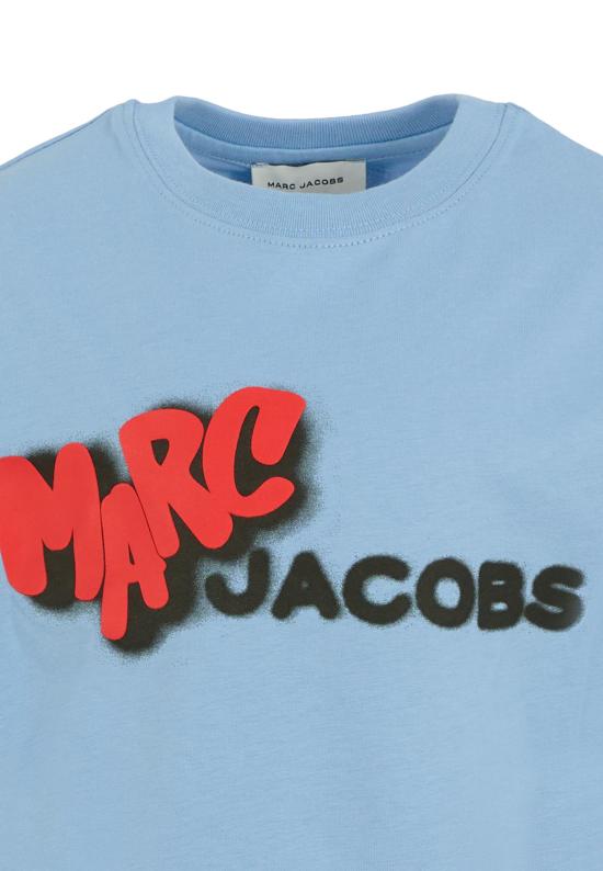 25FW [키즈] 마크제이콥스 티셔츠 W60636 822 LIGHT BLUE - MARC JACOBS