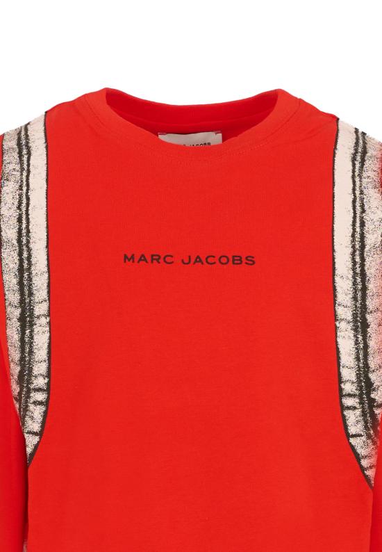25FW [키즈] 마크제이콥스 티셔츠 W60639 97E RED - MARC JACOBS