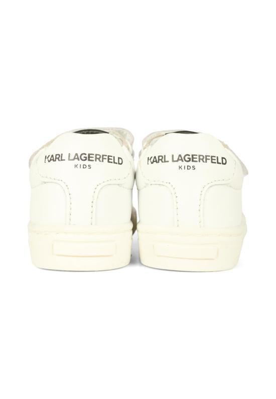 25FW [키즈] 칼라거펠트 스니커즈 Z30991 10P WHITE - KARL LAGERFELD