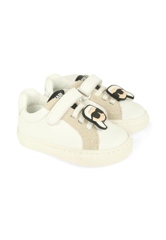 25FW [키즈] 칼라거펠트 스니커즈 Z30991 10P WHITE - KARL LAGERFELD