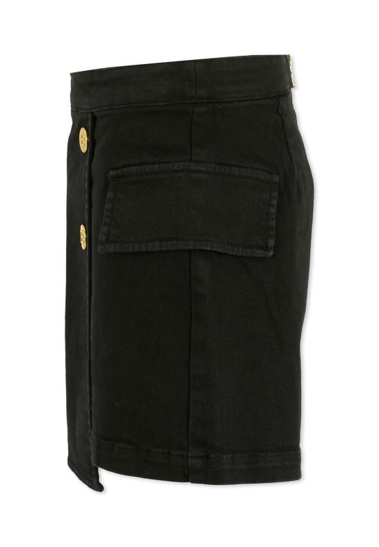 25FW [키즈] 발망 쇼츠/버뮤다 BX6C29 D0039 930OR BLACK - BALMAIN